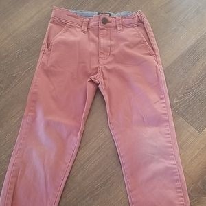 Kids red play pants.